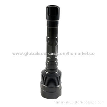 3 LED flashlight, 3x Cree XM-L T6 LED, 3800lm, 2x 18650 battery, running 3 hours, 5 modesNew